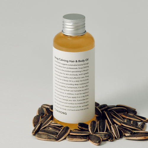 CHAHONG (Slick and shiny texture) Snug Calming Hair and Body Oil 150 ml