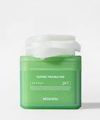 Mediheal Derma toner pads 100 sheets, 8 types (tea tree/madecassoside/PDRN/collagen/watermide/vita/phytoenzyme/retinol)