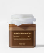 Mediheal Derma toner pads 100 sheets, 8 types (tea tree/madecassoside/PDRN/collagen/watermide/vita/phytoenzyme/retinol)