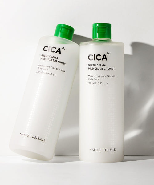 Nature Republic Green Derma Mild Cica Big Toner 500ml