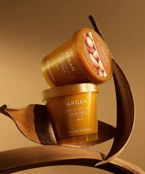 Nature Republic Argan Essential Deep Care Hair Pack 470ml (large capacity)