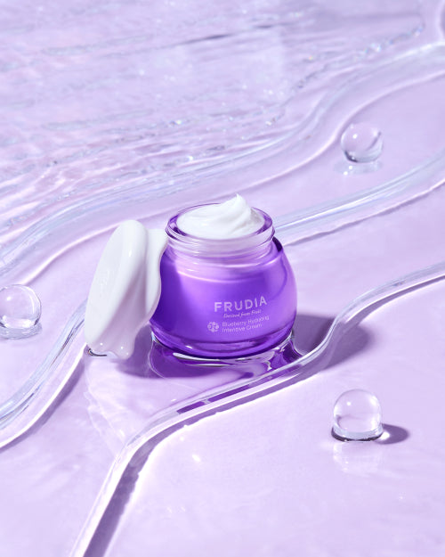 FRUDIA [2 mini creams given away] Blueberry Hydrating Intensive Highly Moisturizing 4-piece Set