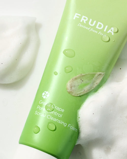 FRUDIA [Free 2 mini creams] Green grape pore clearing 4-piece set