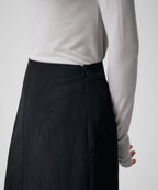 MUSINSA STANDARD WOMAN MUSINSA STANDARD WOMAN Women's Crinkle Long Skirt [Black]