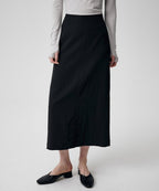 MUSINSA STANDARD WOMAN MUSINSA STANDARD WOMAN Women's Crinkle Long Skirt [Black]
