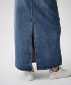 MUSINSA STANDARD WOMAN MUSINSA STANDARD WOMAN Denim Maxi Skirt Medium Indigo