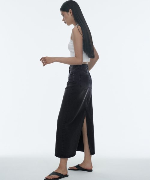 MUSINSA STANDARD WOMAN MUSINSA STANDARD WOMAN Women's Denim Maxi Skirt (Size M)