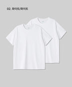 MUSINSA STANDARD WOMAN MUSINSA STANDARD WOMAN T-Shirt Basic Crew Neck 2 Pack