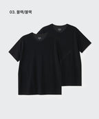 MUSINSA STANDARD WOMAN MUSINSA STANDARD WOMAN T-Shirt Basic Crew Neck 2 Pack