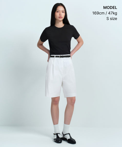 MUSINSA STANDARD WOMAN MUSINSA STANDARD WOMAN T-Shirt Basic Crew Neck 2 Pack