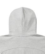 MUSINSA STANDARD WOMAN MUSINSA STANDARD WOMAN Women's Hoodie Crop Zip-up (Melange Light Gray)
