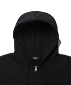 MUSINSA STANDARD WOMAN MUSINSA STANDARD WOMAN Women's Hoodie Crop Zip-up [Black]