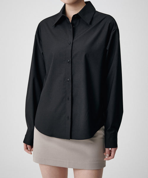 MUSINSA STANDARD WOMAN MUSINSA STANDARD WOMAN Shirt Black