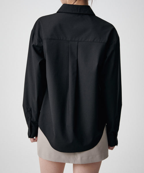 MUSINSA STANDARD WOMAN MUSINSA STANDARD WOMAN Shirt Black