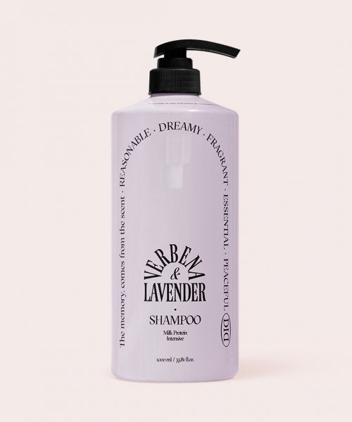 ODID Milk Protein Intensive Shampoo Verbena Lavender 1000ml + [Free] Shampoo Sachet 6ml 4 types