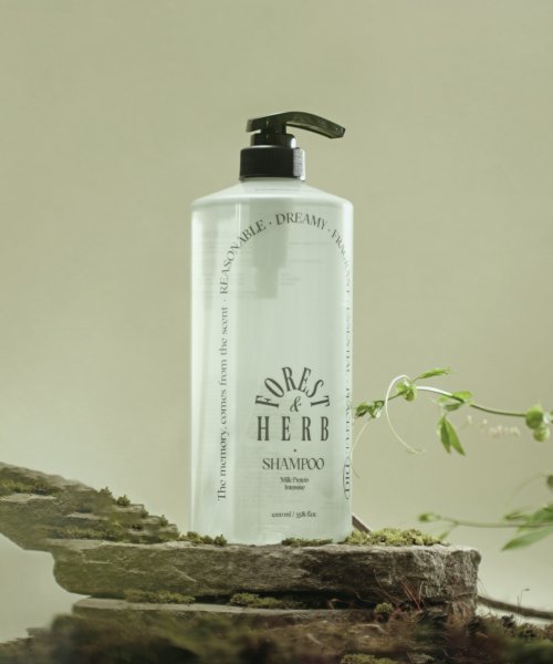 ODID Milk Protein Intensive Shampoo Forest Herb 1000ml + [Free] Shampoo Sachet 6ml 4 types