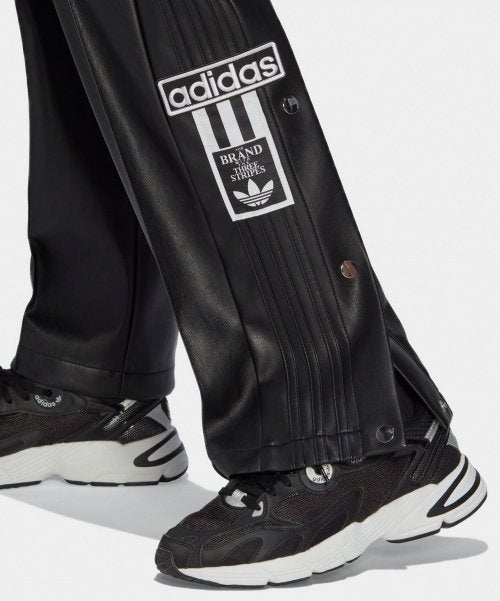 ADIDAS ADIDAS Poe Leather Adibreak Pants - Black