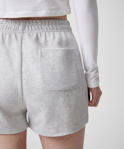 MUSINSA STANDARD WOMAN MUSINSA STANDARD WOMAN Women's Sweat Shorts Melange Light Gray