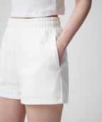 MUSINSA STANDARD WOMAN MUSINSA STANDARD WOMAN Women's Sweatshirt Shorts [White]