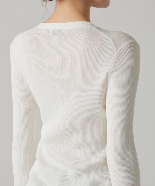 MUSINSA STANDARD WOMAN MUSINSA STANDARD WOMAN Cardigan Slim Fit [Ivory]