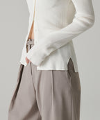 MUSINSA STANDARD WOMAN MUSINSA STANDARD WOMAN Cardigan Slim Fit [Ivory]