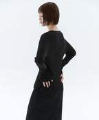 MUSINSA STANDARD WOMAN MUSINSA STANDARD WOMAN Women's Ribbed Slim Cardigan [Black]