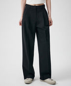 MUSINSA STANDARD WOMAN MUSINSA STANDARD WOMAN Slacks Semi-Balloon Black
