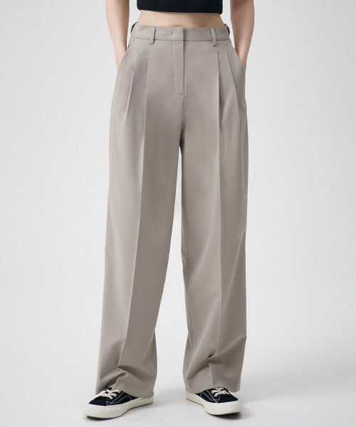 MUSINSA STANDARD WOMAN MUSINSA STANDARD WOMAN Women's Slacks Light Beige