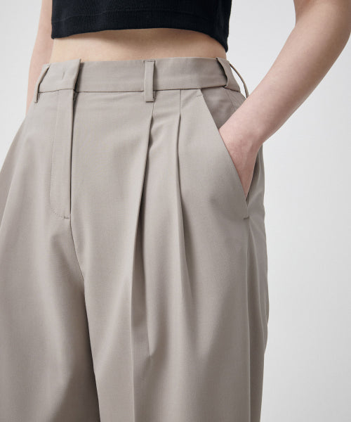 MUSINSA STANDARD WOMAN MUSINSA STANDARD WOMAN Women's Slacks Light Beige