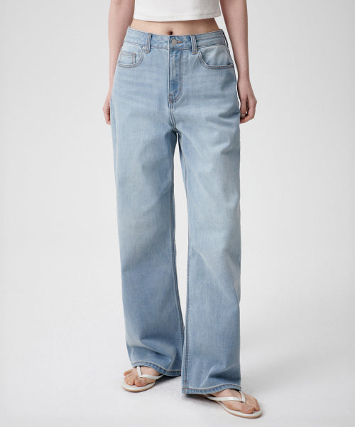 MUSINSA STANDARD WOMAN MUSINSA STANDARD WOMAN Women’s Denim Pants Light Indigo