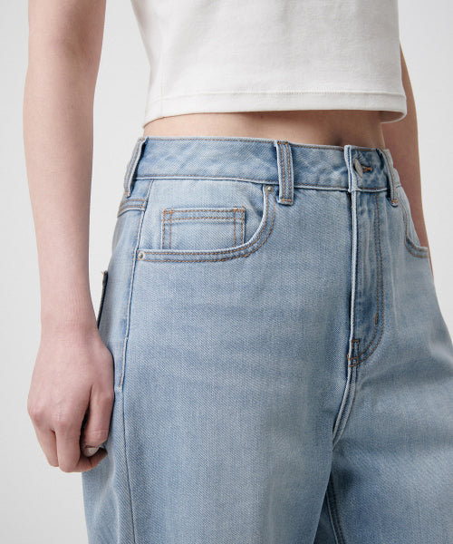 MUSINSA STANDARD WOMAN MUSINSA STANDARD WOMAN Women’s Denim Pants Light Indigo