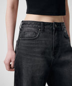 MUSINSA STANDARD WOMAN MUSINSA STANDARD WOMAN Women’s Denim Pants (Washed Black)