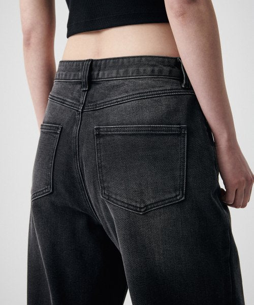 MUSINSA STANDARD WOMAN MUSINSA STANDARD WOMAN Women’s Denim Pants (Washed Black)