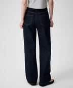 MUSINSA STANDARD WOMAN MUSINSA STANDARD WOMAN Denim Wide Pants Deep Indigo