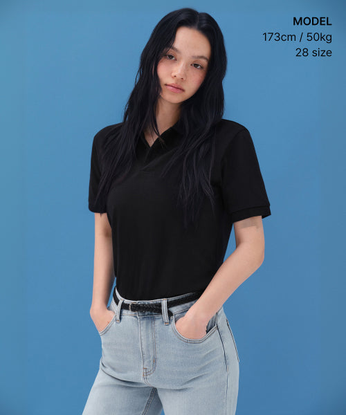 MUSINSA STANDARD WOMAN MUSINSA STANDARD WOMAN Denim Straight Pants Light Indigo