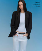 MUSINSA STANDARD WOMAN MUSINSA STANDARD WOMAN Denim Straight Pants White