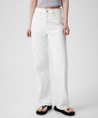 MUSINSA STANDARD WOMAN MUSINSA STANDARD WOMAN Denim Straight Pants White
