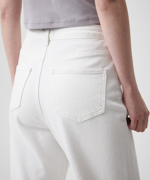 MUSINSA STANDARD WOMAN MUSINSA STANDARD WOMAN Denim Straight Pants White