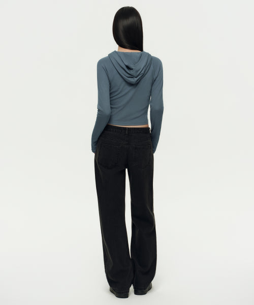 MUSINSA STANDARD WOMAN MUSINSA STANDARD WOMAN Denim Low Rise Wide Pants