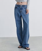 MUSINSA STANDARD WOMAN MUSINSA STANDARD WOMAN Denim Pants Medium Indigo