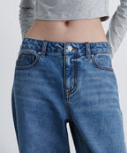 MUSINSA STANDARD WOMAN MUSINSA STANDARD WOMAN Denim Pants Medium Indigo