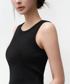 MUSINSA STANDARD WOMAN MUSINSA STANDARD WOMAN Women's Essential Tank Top Black