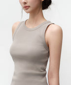 MUSINSA STANDARD WOMAN MUSINSA STANDARD WOMAN T-Shirt Women's Essential Tank Top [Greyish Beige]