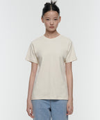 MUSINSA STANDARD WOMAN MUSINSA STANDARD WOMAN Women's Basic Crew Neck T-Shirt (Ecru)
