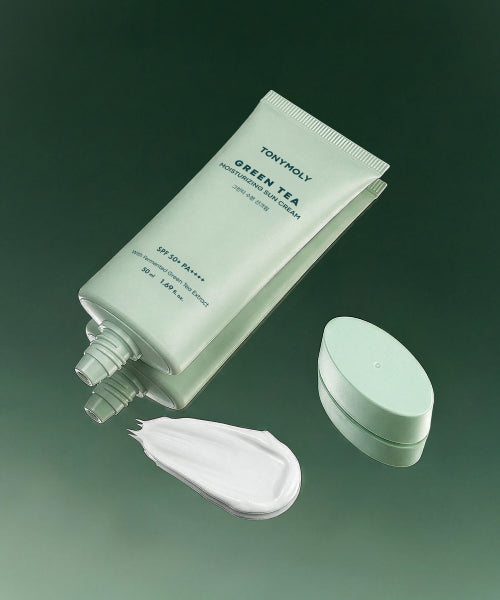 TONYMOLY TONYMOLY Green Tea Moisture Sun Cream SPF 50 (50ml, 2ea)
