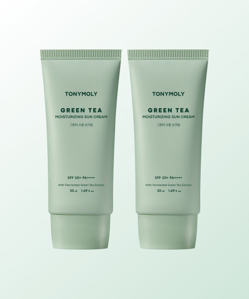 TONYMOLY TONYMOLY Green Tea Moisture Sun Cream SPF 50 (50ml, 2ea)