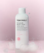TONYMOLY Ceramide Mochi Toner 500ml (+ 50ml Mochi Toner + free cotton pad)