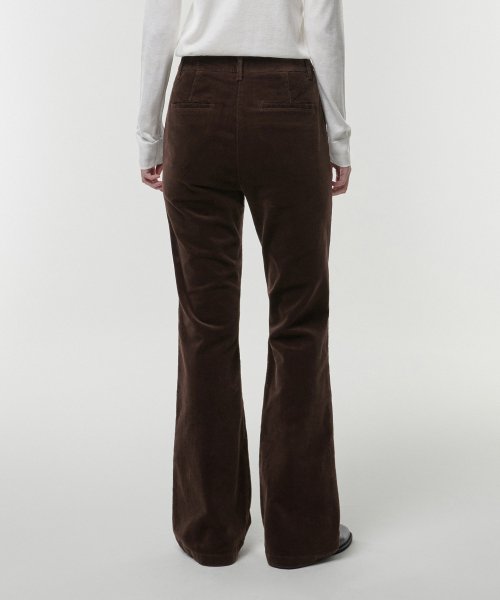 MUSINSA STANDARD WOMAN MUSINSA STANDARD WOMAN Boot Cut Corduroy Pants (Brown)