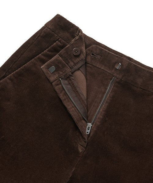 MUSINSA STANDARD WOMAN MUSINSA STANDARD WOMAN Boot Cut Corduroy Pants (Brown)