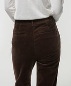 MUSINSA STANDARD WOMAN MUSINSA STANDARD WOMAN Boot Cut Corduroy Pants (Brown)